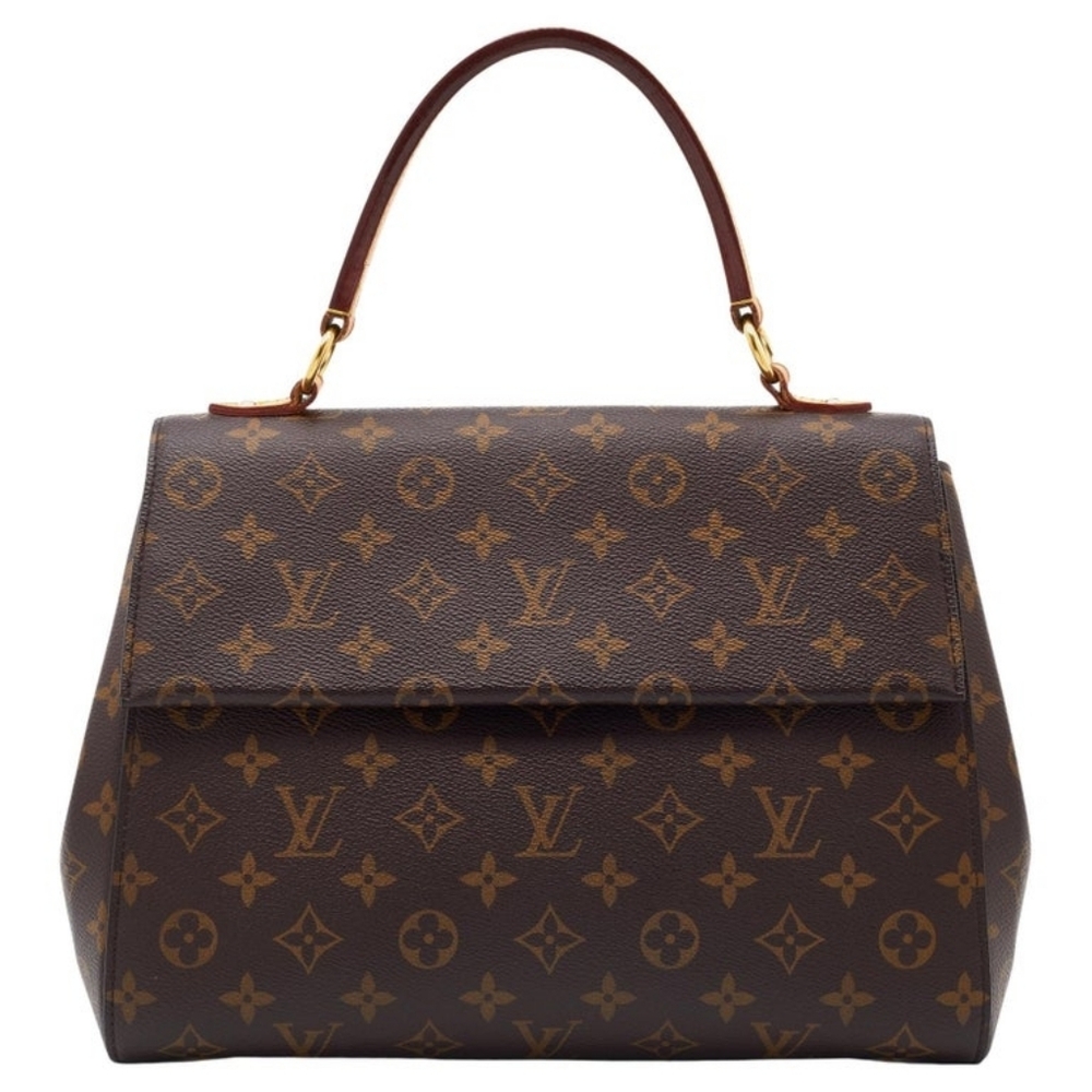 Authenticated Louis Vuitton LV Monogram Cluny MM Blue Glacial Bag - Picture 1 of 16
